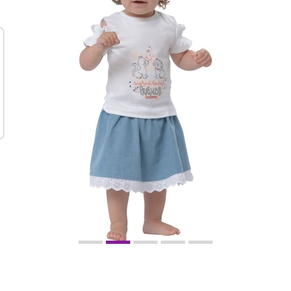 Infant skirt set - Picture 2 of 3